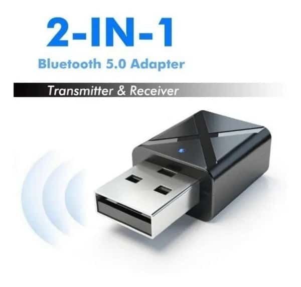 BLUETOOTH TRANSMISOR Y RECEPTOR  AUDIO 2 EN 1 CABLE 3.5MM