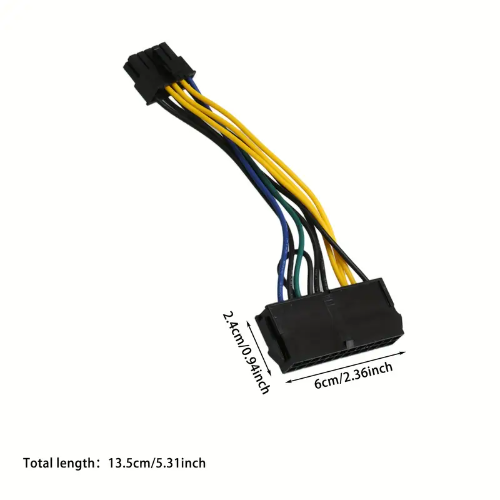 CABLE ADAPTADOR DE 24 PINES A 10 PINES DE ALTA CALIDAD