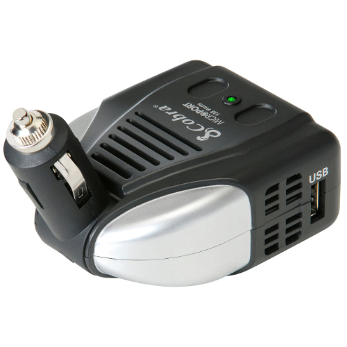 INVERSOR DE CORRIENTE DE 120 VOLTIOS 130 WATTS COBRA