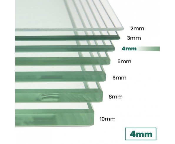 vidrio claro 3mm