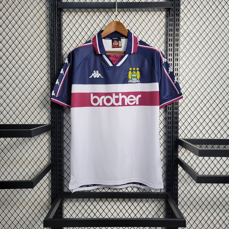 Camisa Visitante Manchester City 1997-1998