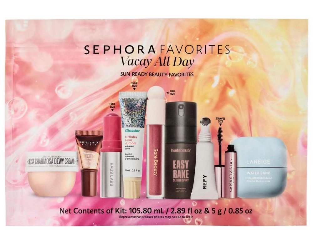 Sephora Favorites Vacay all Day