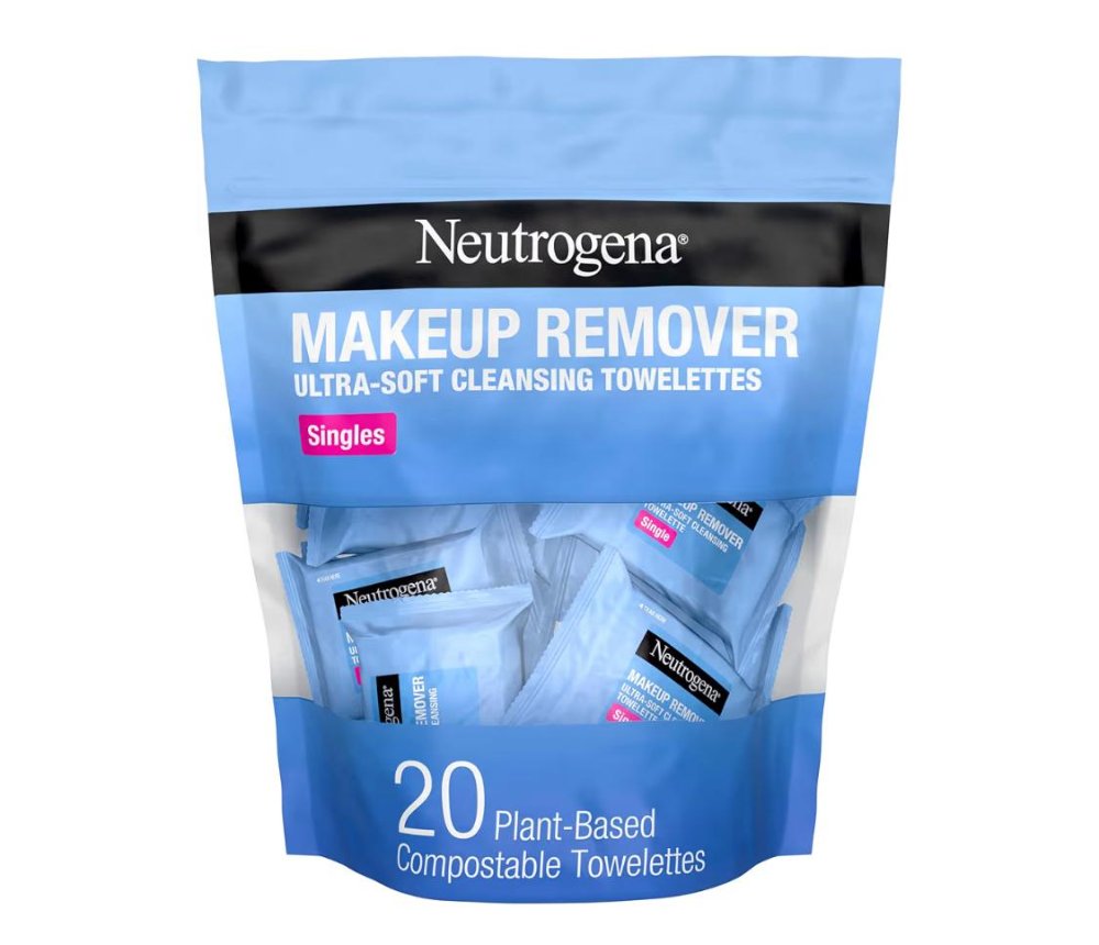 Neutrogena Toallitas Desmaquillantes individuales x 20 unidades