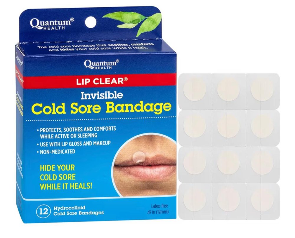 Quantum Parches para el herpes Caja 12 unidades