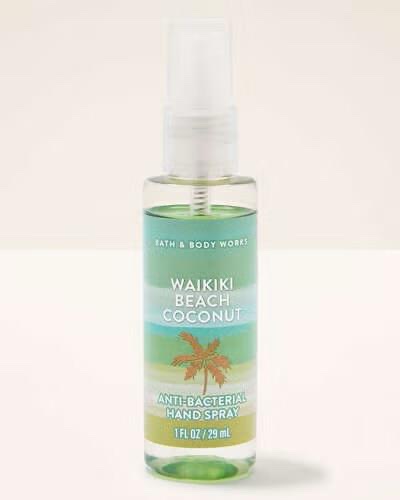 Bath & Body Works Spray Antibacterial Waikiki Beach Coconut