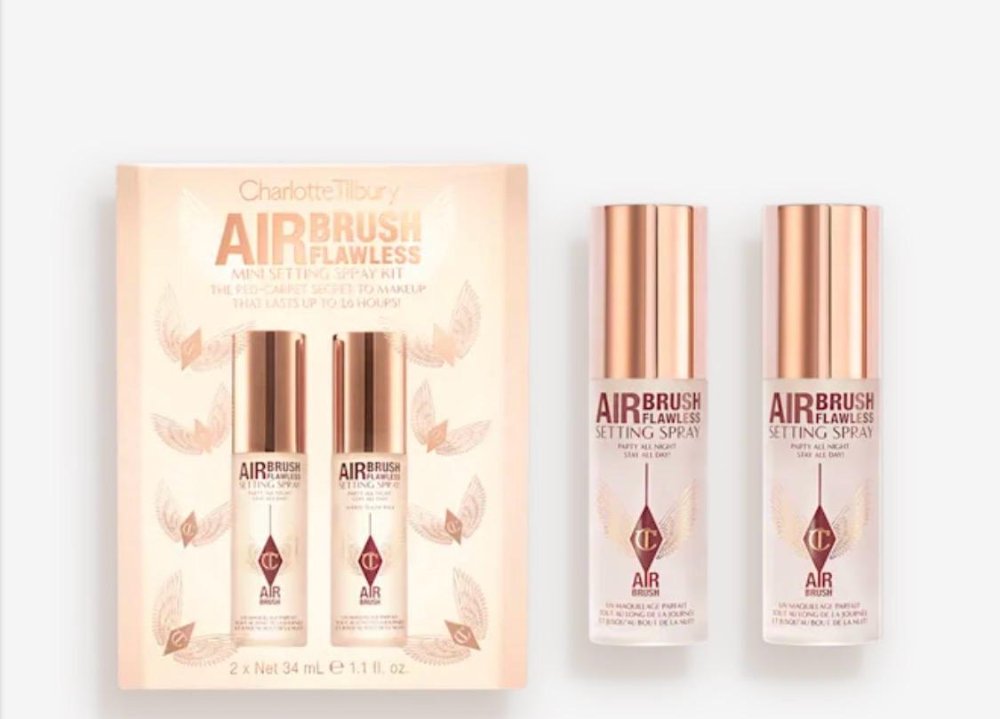 Charlotte Tilbury Airbrush Flawless Mini Setting Spray Duo x 34 ml