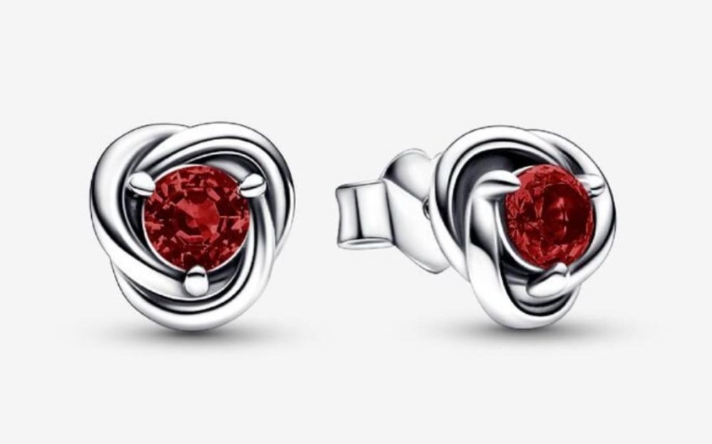Pandora Aros Enero Cubik Rojo