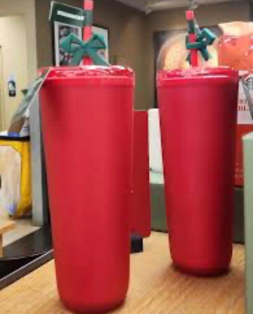 Starbucks Vaso Rojo