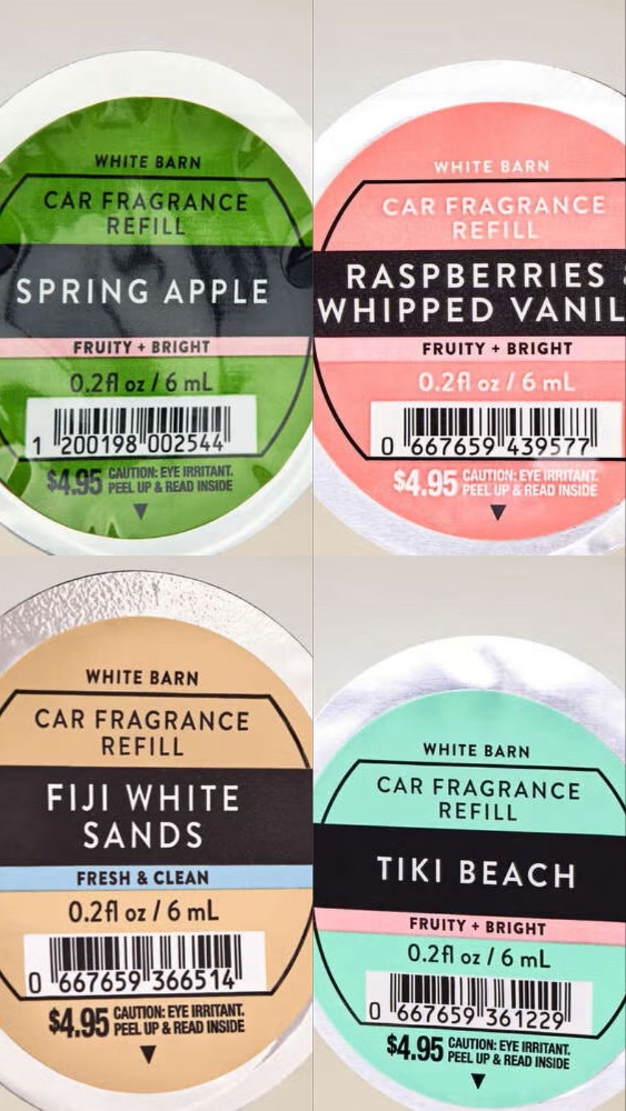 Bath & Body Works Car Fragrance x 3 unidades a elección
