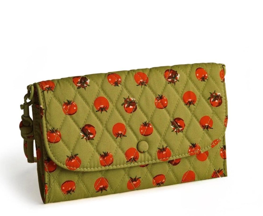 Vera Bradley Wildwood Wallet Crossbody Tomates