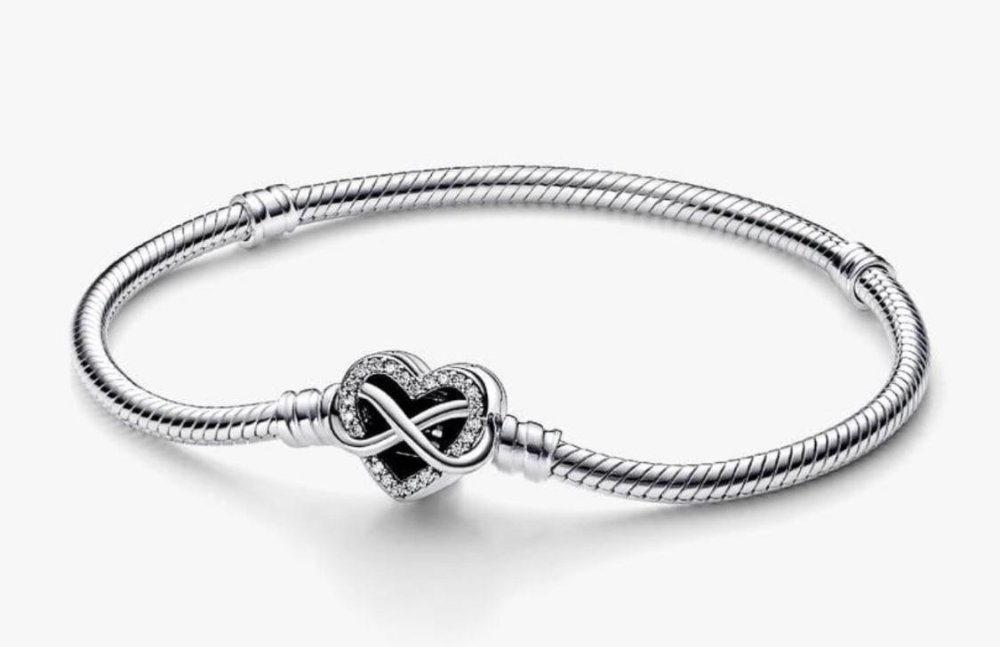 Pandora Pulsera Moments Infinity Heart Talle 6.7 (17cm)