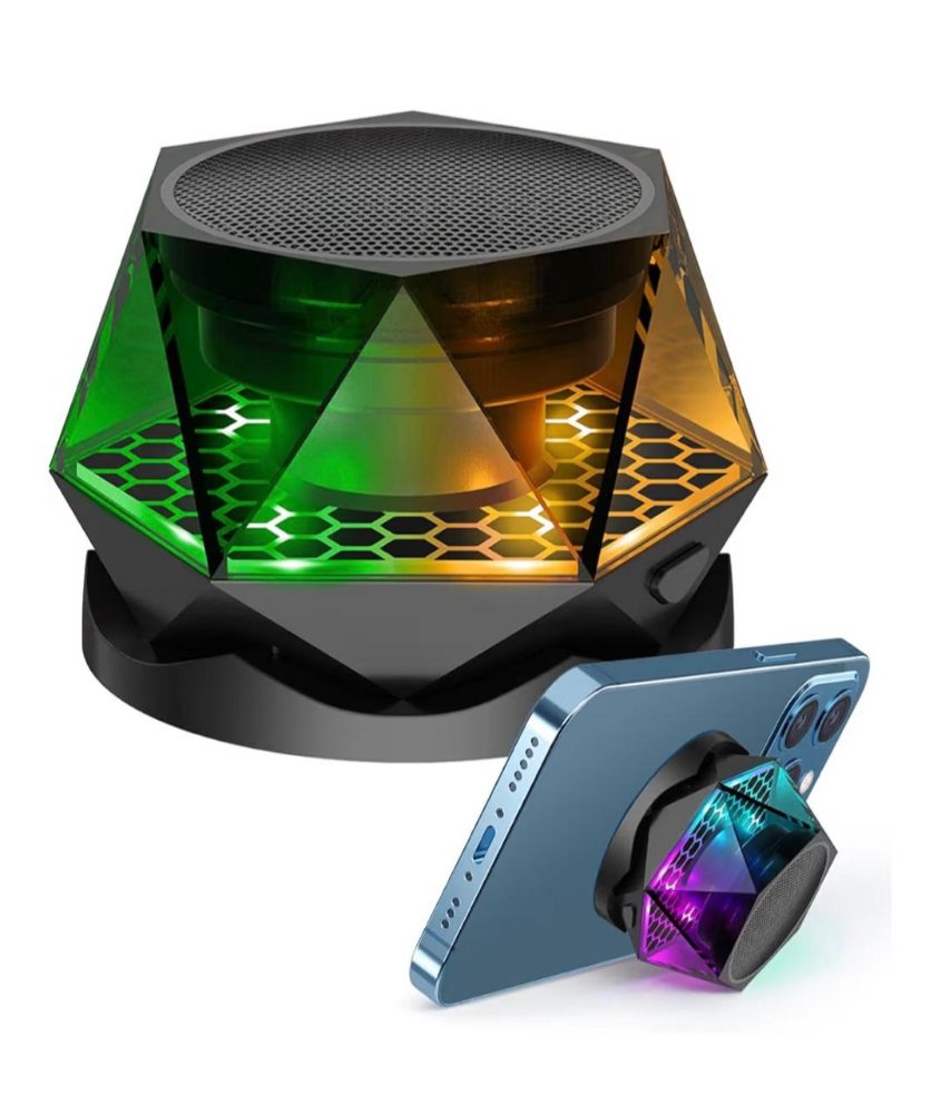 EGKimba Mini Parlante Bluethooth con luz