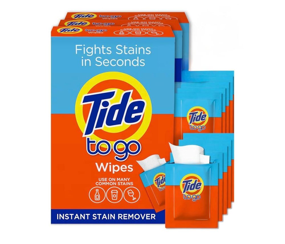 Tide Toallitas Quitamanchas individuales x 10 unidades