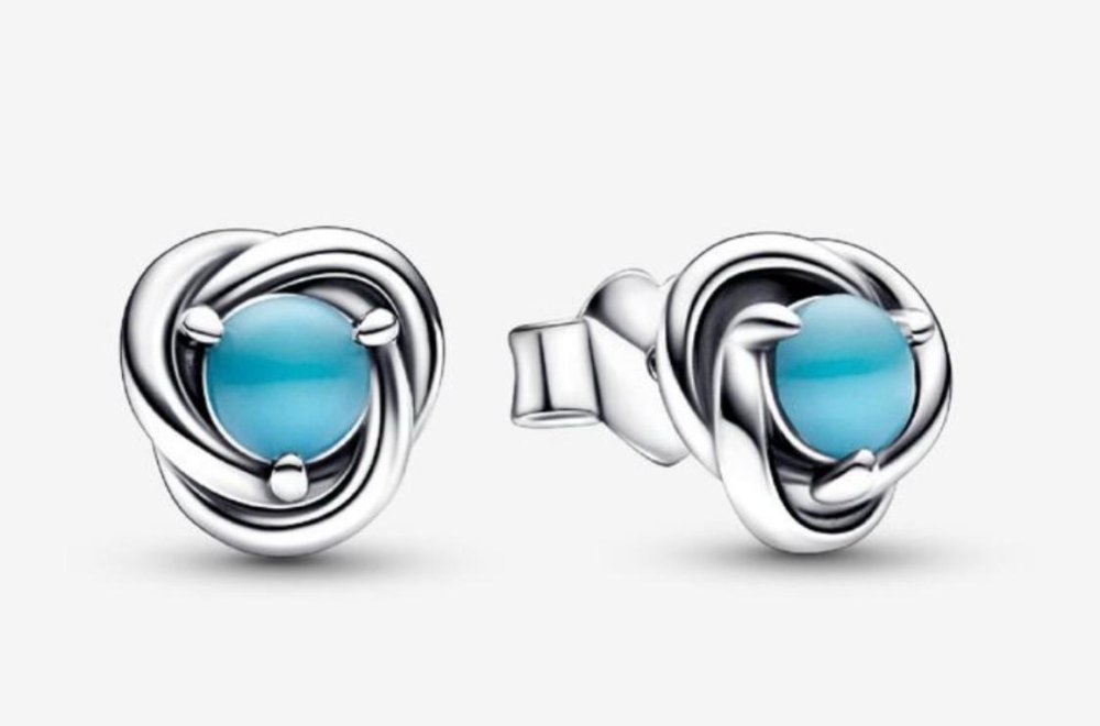 Pandora Aros Diciembre Cubik Turquesa