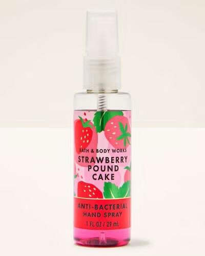 Bath & Body Works Spray Antibacterial Strawberry Pound Cake
