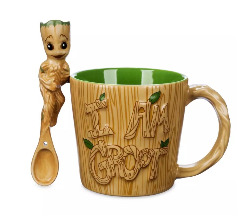 Disney Taza Groot + Cuchara