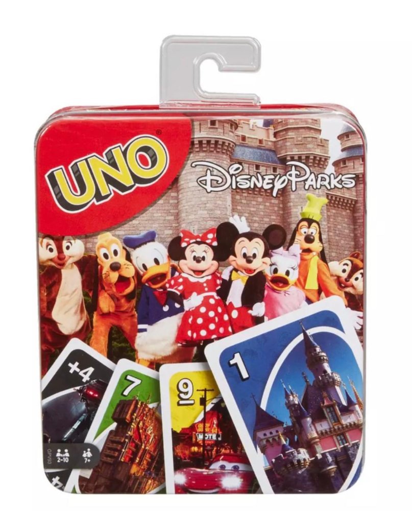 Disney UNO Parks - Juego de Cartas