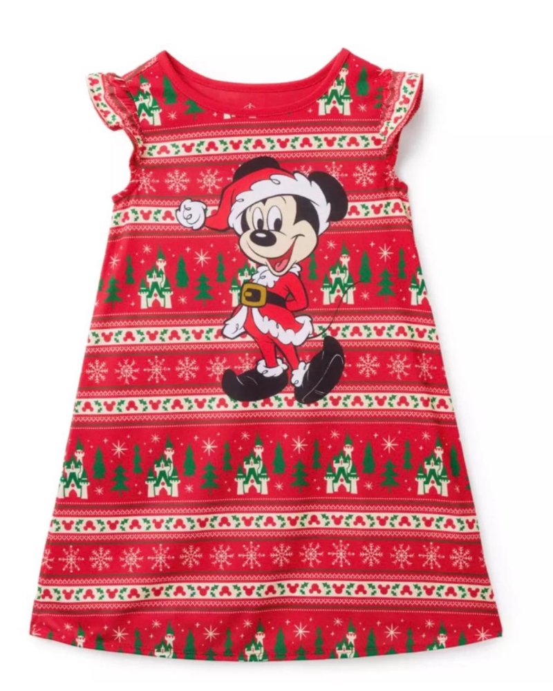 Disney Camison Mickey Santa Talle 5/6