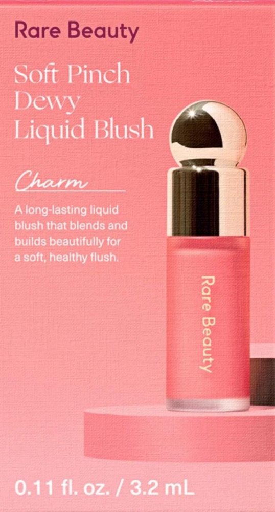 Rare Beauty Soft Pinch Dewy Liquid Blush Tono Charm
