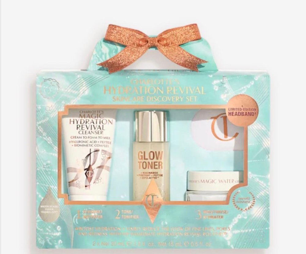 Charlotte  Tilbury Set Mini Skincare Hidratante