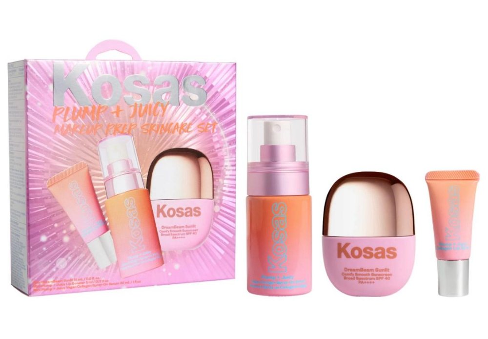 Kosas Plump+Juicy Makeup Prep Skincare Set