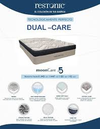 Colchón Matrimonial Restonic Dual Care