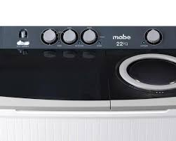 Lavadora Mabe 22 Kg Doble Tina