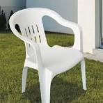 Silla PVC Alica Confort Blanca