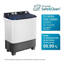 Lavadora Mabe 11 Kg Doble Tina