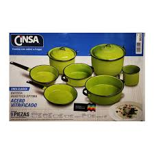 Batería de Cocina Huasteca con 9 piezas.