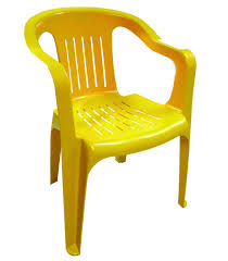 Silla PVC DUNA Brexia Amarilla