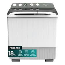 Lavadora Hisense 18 Kg Doble Tina