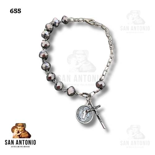 655 PULSERA CRISTAL SAN BENITO PV