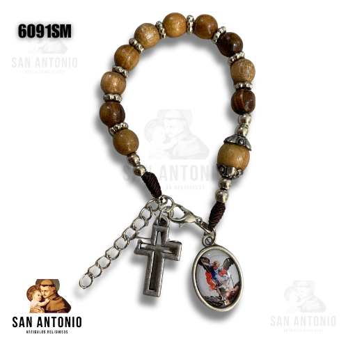 6091SM ROSARIO PULSERA MAD SAN MIGUEL