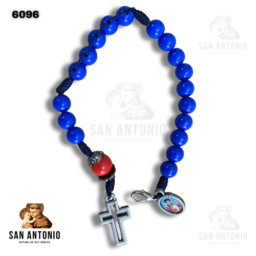6096 PULSERA ROSARIO CARLOS ACUTIS