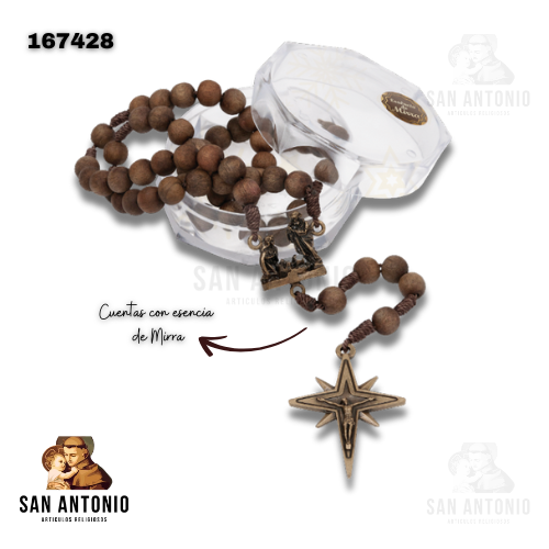 (167428) ROSARIO MAD MIRRA MED PESEBRE OV