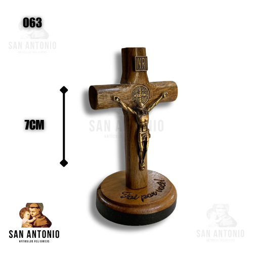063 CRUZ MAD CILINDRO OV SAN BENITO 7CM