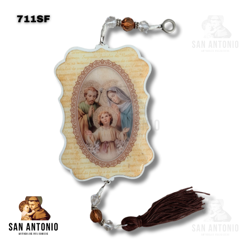 711SF ADORNO COLGANTE SAGRADA FAMILIA