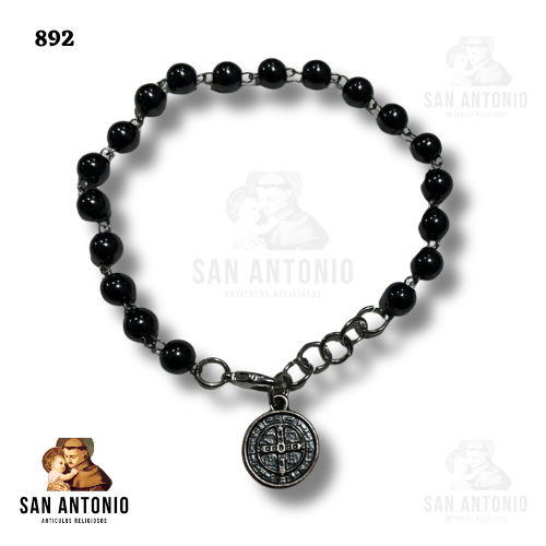 892 PULSERA HEMATITA SAN BENITO PV