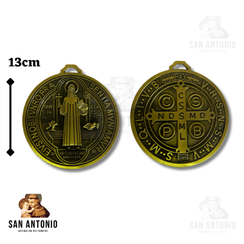 MEDALLON PARED SAN BENITO METAL OV