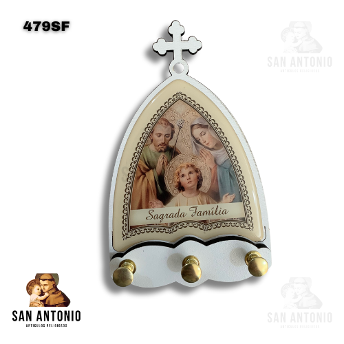 479SF PORTA LLAVES CAPILLITA SAGRADA FAMILIA
