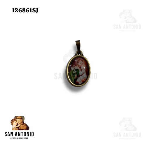 126861SJ MEDALLA MED SAN JOSE ACRILICO