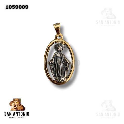 1059009 MEDALLA NSG BORDE DORADO