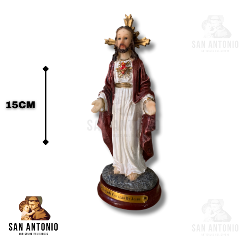 SAGRADO CORAZON DE JESUS 14CM