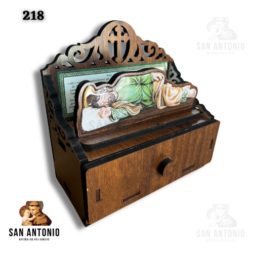218 ORATORIO SAN JOSE DORMIDO CON CAJON MDF