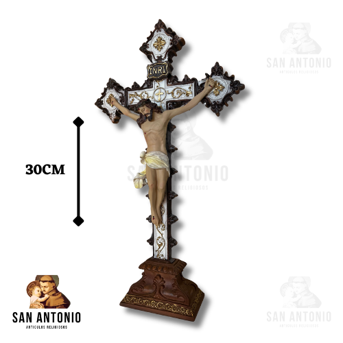 CRUZ DE MESA 30CM CERAMICA