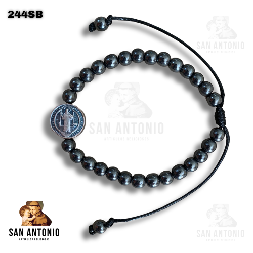 244SB PULSERA HEMATITA SAN BENITO