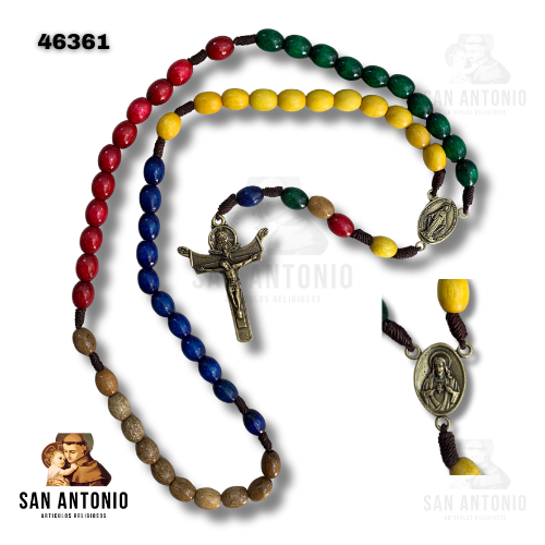 46361 ROSARIO MAD  MISIONERO COLORES