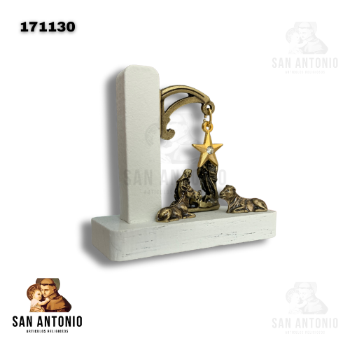 (171130) PESEBRE MINI PILAR BLANCO