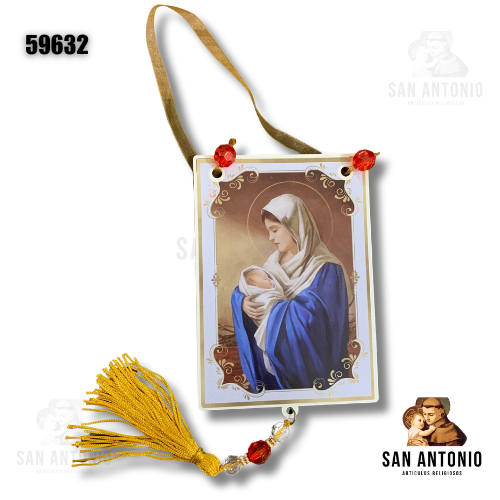 59632 CUADRO NAVIDAD MARIA Y EL NIÑO JESUS